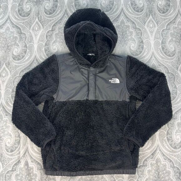 Girls North Face Fleece Hoodie - Picture 1 of 3